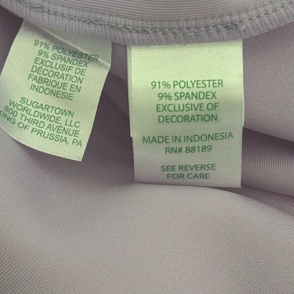 Lilly Pulitzer Lavender Dress with Gold Accents - Picture 7 of 11